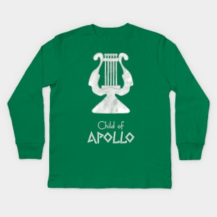 Child of Apollo – Percy Jackson inspired design Kids Long Sleeve T-Shirt